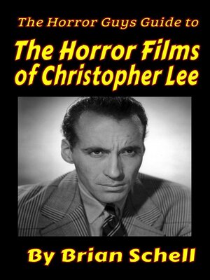 cover image of The Horror Guys Guide to the Horror Films of Christopher Lee